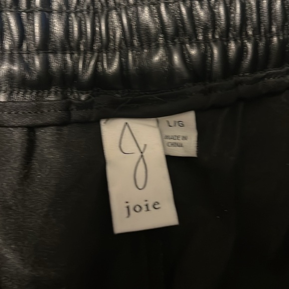 NWOT Faux Leather Joie Shorts - Picture 3 of 7